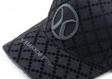 Baseballcap full flock Black / Carbon | Mansory