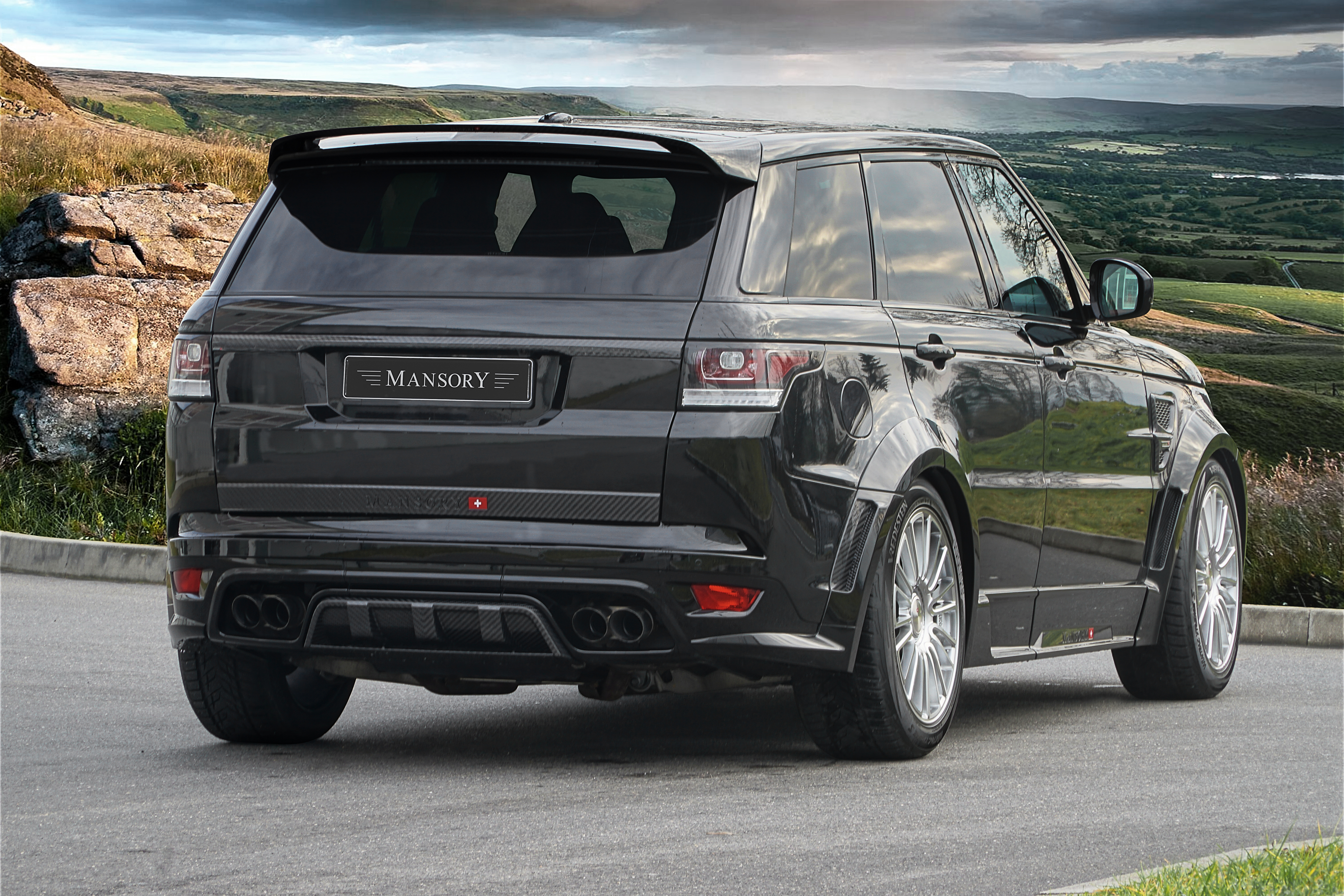 Van toepassing zijn Relatieve grootte Ramen wassen Range Rover Sport SVR | Mansory